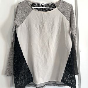 Cute! Business casual 3/4 sleeve top M